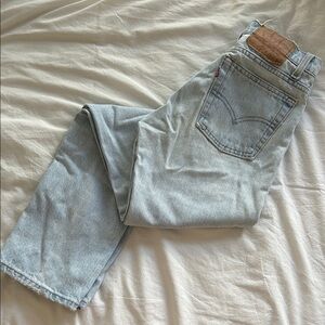 Levi's Light Wash Vintage 505s